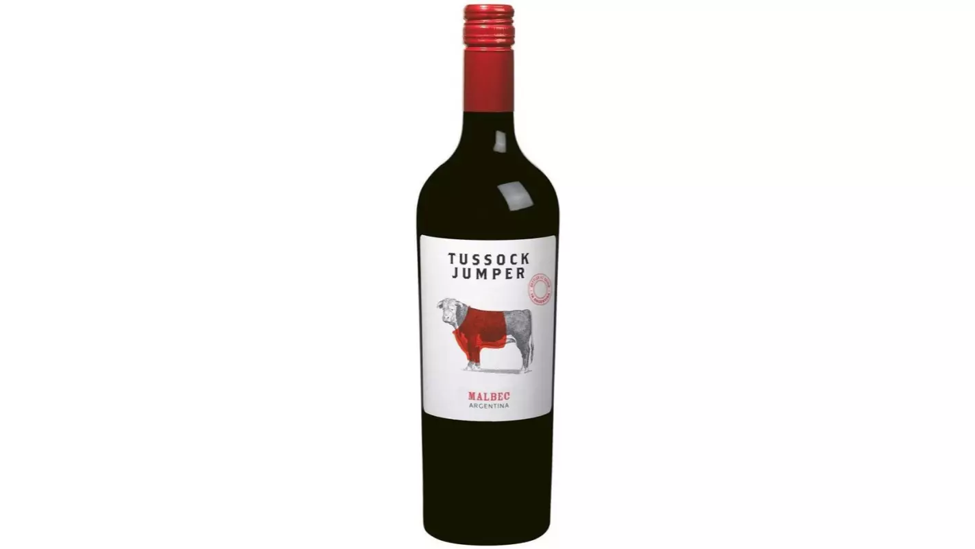 Вино Tussock Jumper Malbec (Корова/Аргентина)Красное сухое 0.75л.
