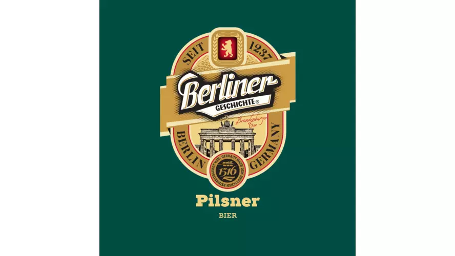 Berliner Pilsner(Германия) Светлое, алк.4.8%