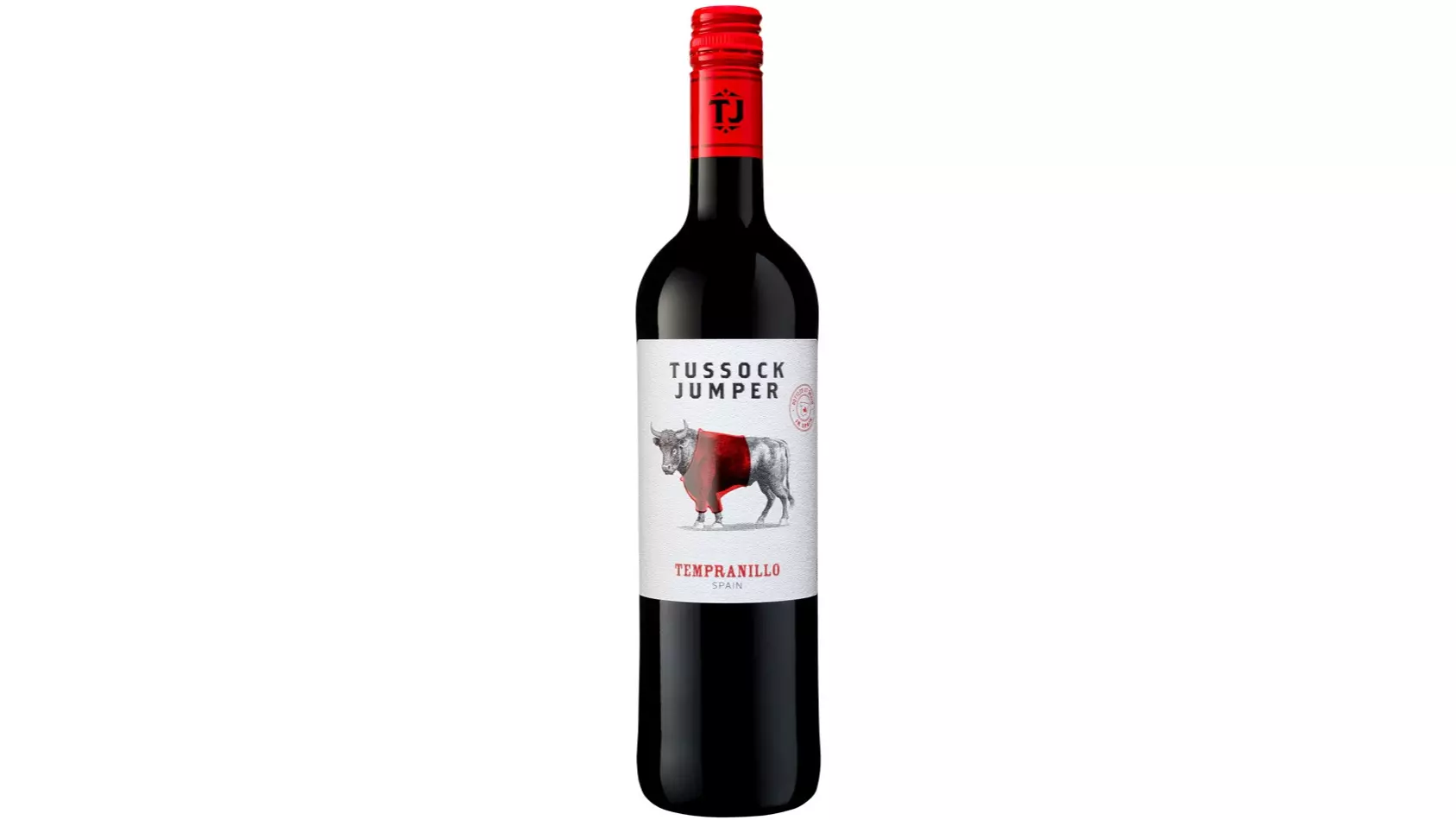 Вино Tussock Jumper Tempranillo (Бык/Испания) Красное сухое 0.75л.