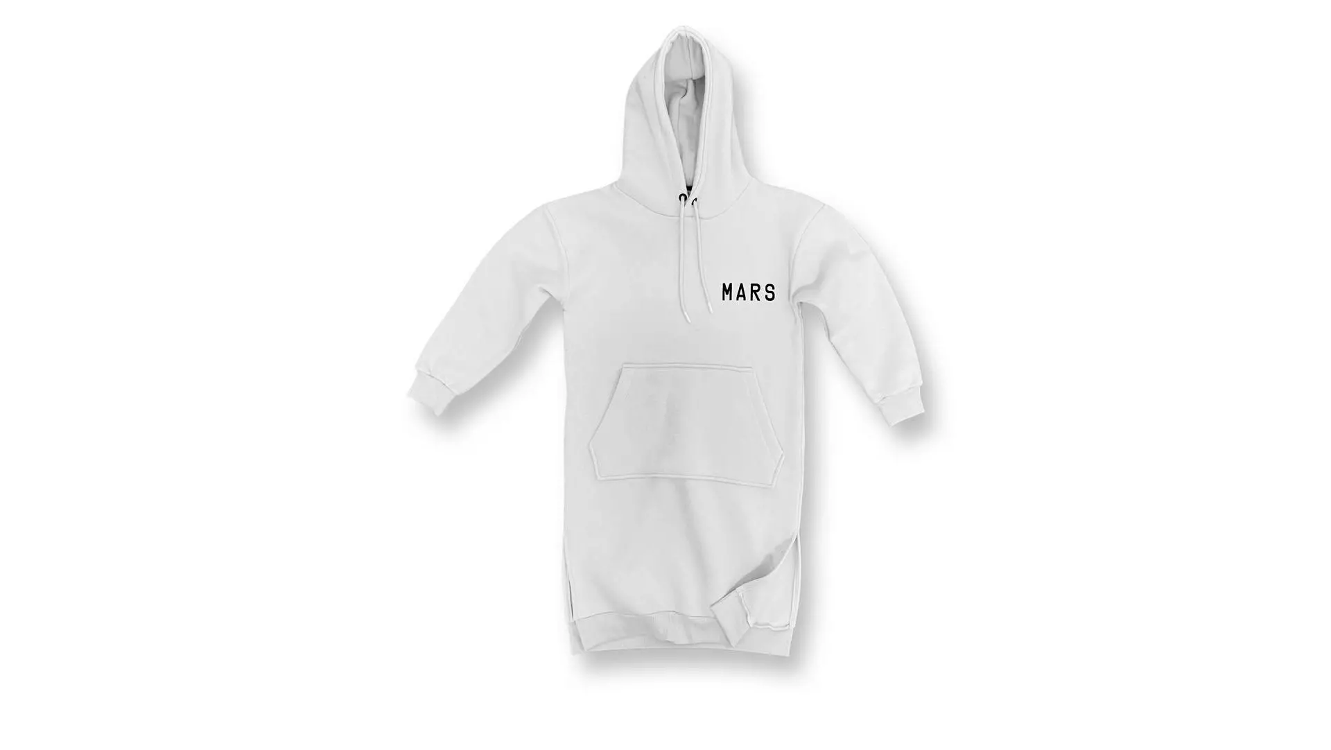 худи платье молочного цвета