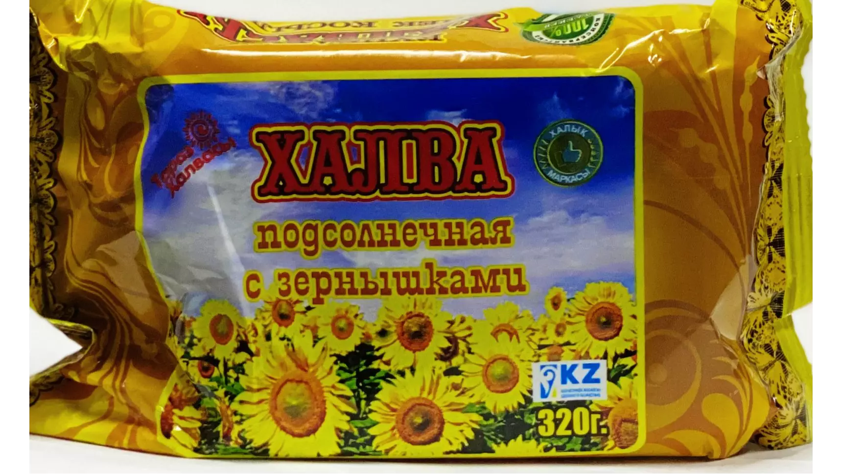 Халва подсолнечная с зернышками 320 г 