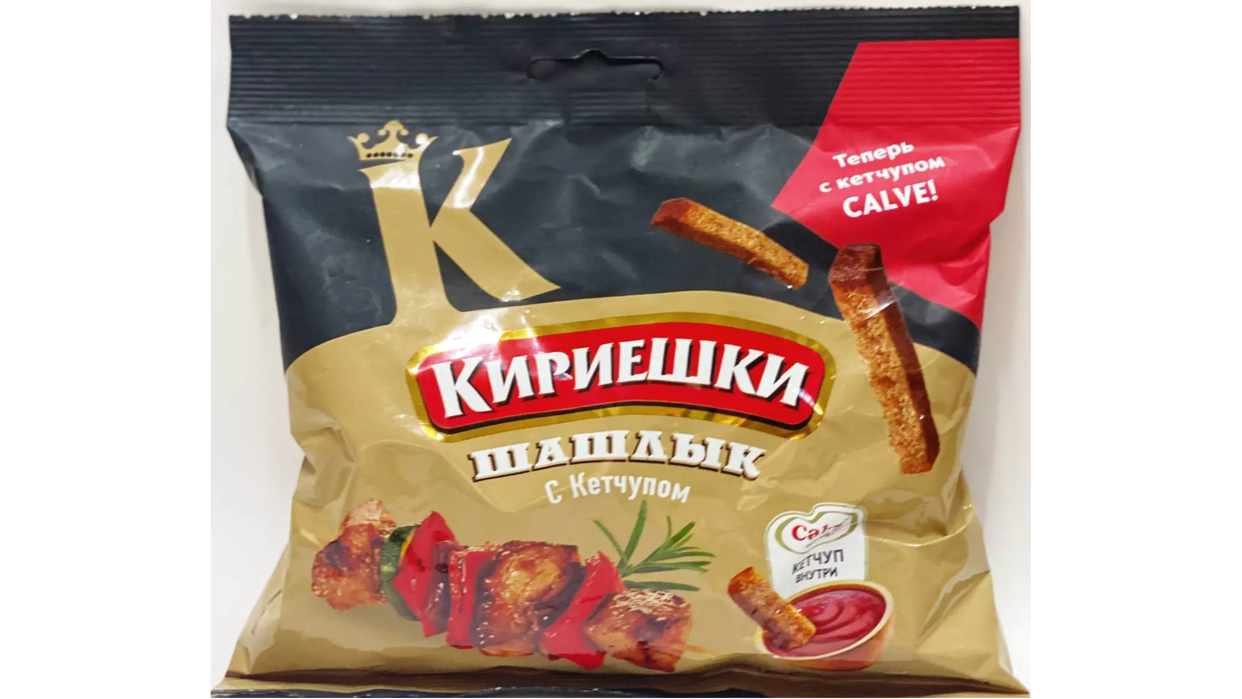 Сухарики Кириешки шашлык с кетчупом 60 г